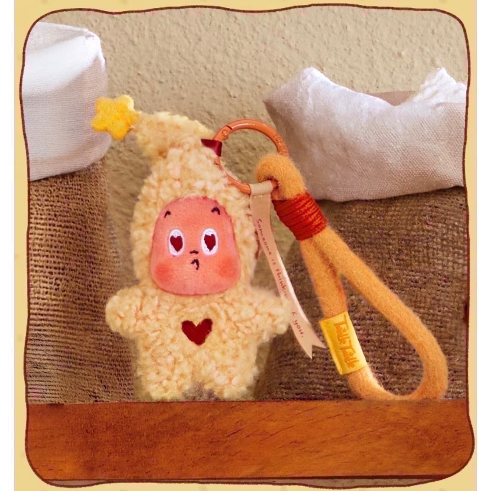 星星人毛絨掛件-現烤小餅乾-細節圖5