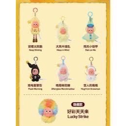 星星人毛絨掛件-好夢氣象局-細節圖2