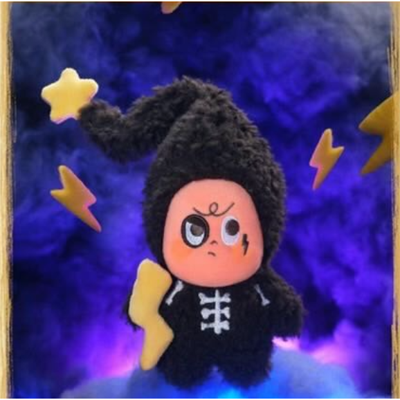 星星人毛絨掛件-好夢氣象局-規格圖4