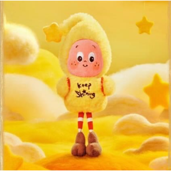 星星人毛絨掛件-好夢氣象局-規格圖4