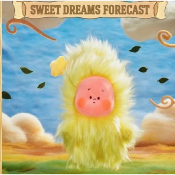 星星人毛絨掛件-好夢氣象局-規格圖4