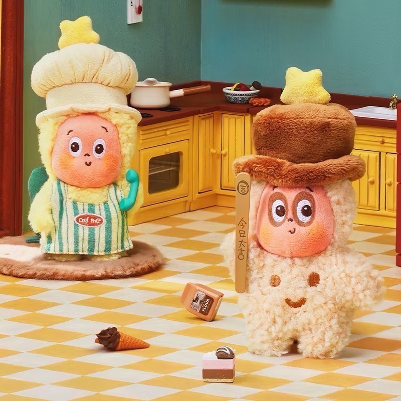 123！星星人系列-毛絨掛件-細節圖3