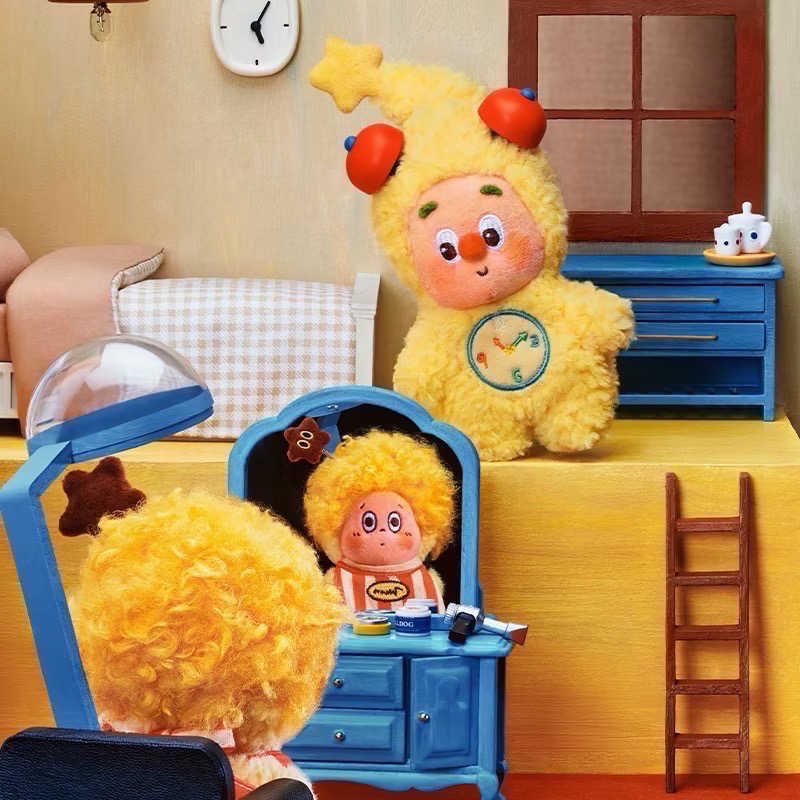 123！星星人系列-毛絨掛件-細節圖5