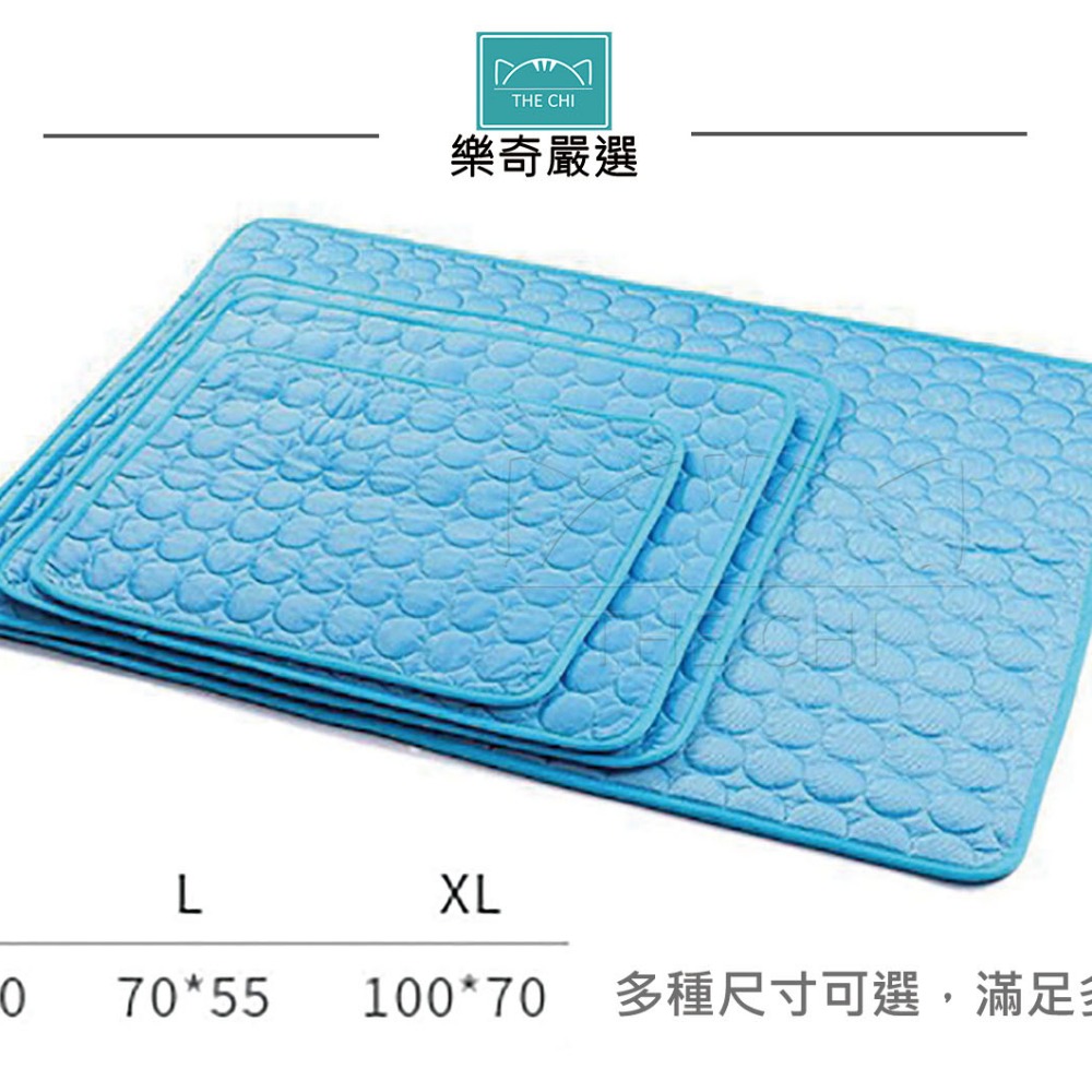 【台灣出貨】樂奇嚴選 寵物涼墊  降溫涼感面料 寵物睡墊 狗睡墊 寵物涼墊 狗狗涼墊 寵物床 貓睡墊 冰絲涼感墊-細節圖5