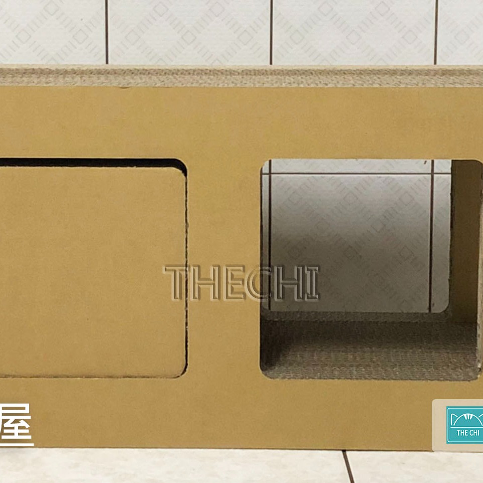 【限時免運】日形屋 貓屋 附方椅一個 (大尺寸大空間) 貓抓屋 耐磨耐抓 貓抓板 貓跳台 貓窩 寵物-細節圖3