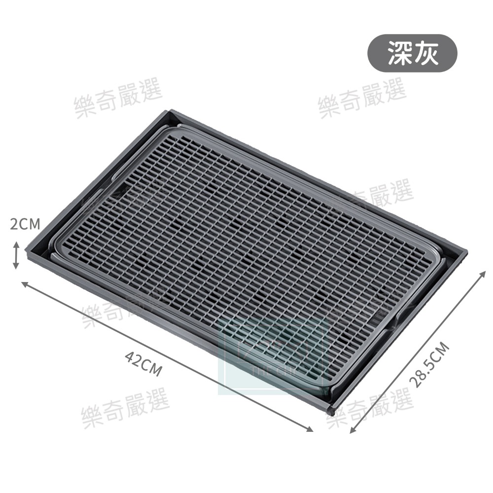 拼接貓砂踏板 減少貓砂帶出 貓砂不外漏 分離式設計方便清洗 貓砂墊 狗廁所-規格圖11