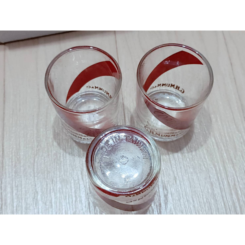 早期台灣製 Cordon Rouge 玻璃杯 一打12入 60-70年代 懷舊復古收藏杯-細節圖4