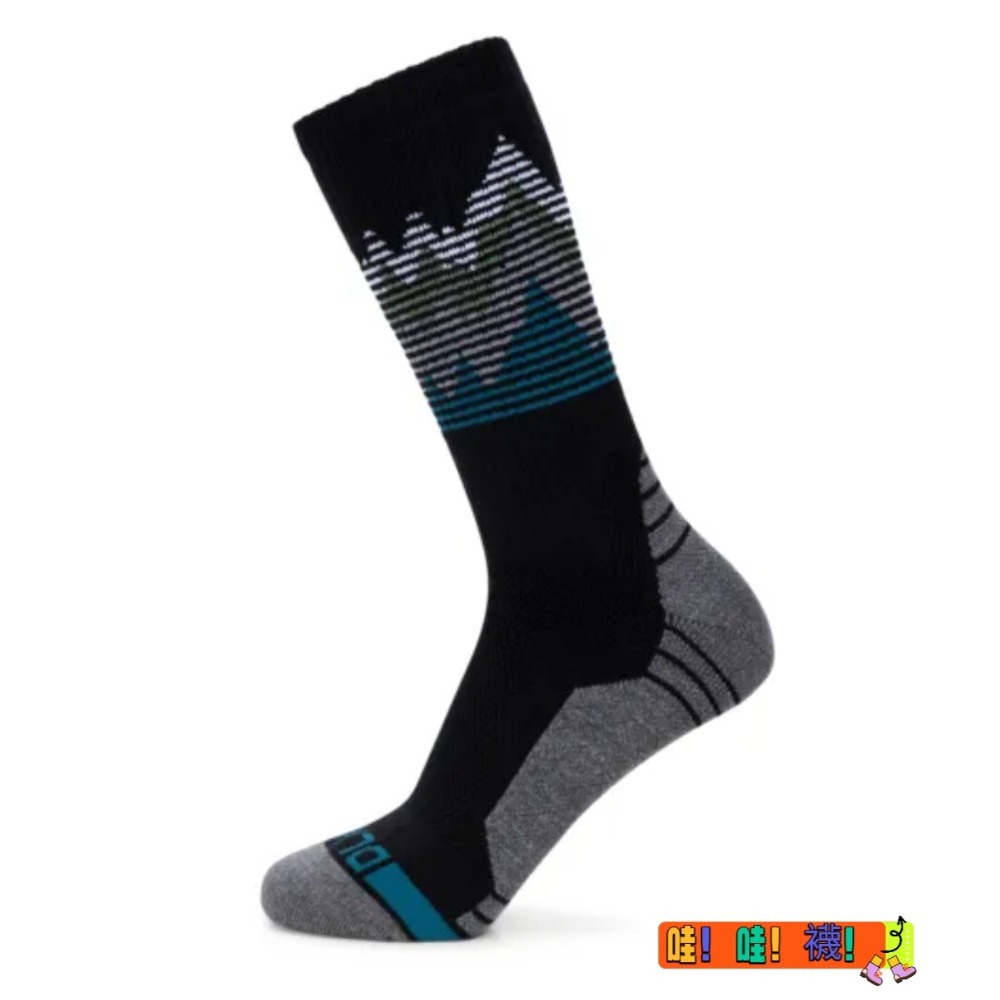 Tres pass DLX 成人登山羊毛襪-規格圖3