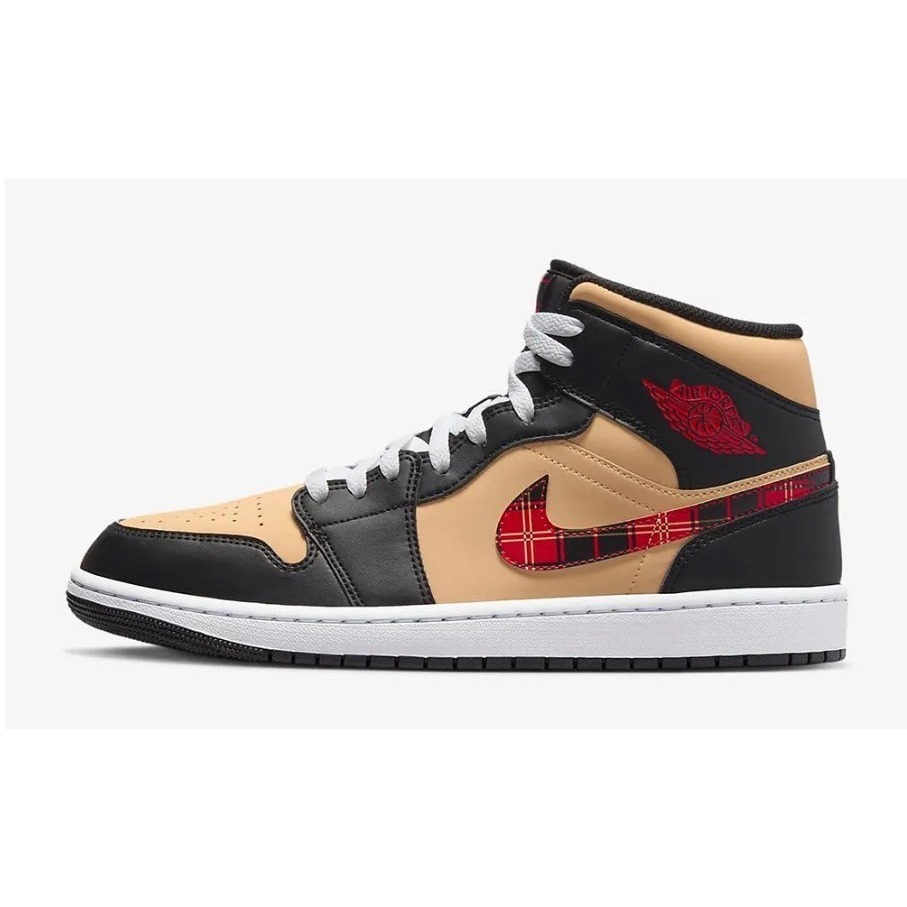 【SY】預購Air Jordan 1 Mid SE 黑棕紅 DZ5329-001-細節圖5