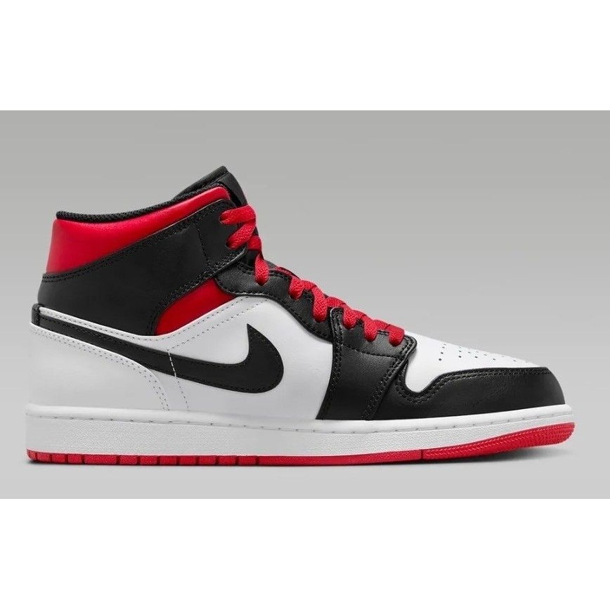 【SY】預購 AIR JORDAN 1 MID 男鞋 黑白紅 DQ8426-106-細節圖3