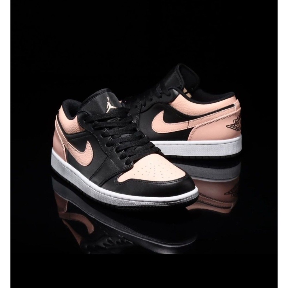 SY】預購Air Jordan 1 low crimson tint 黑粉553558-034 - 【S·Y】選貨店