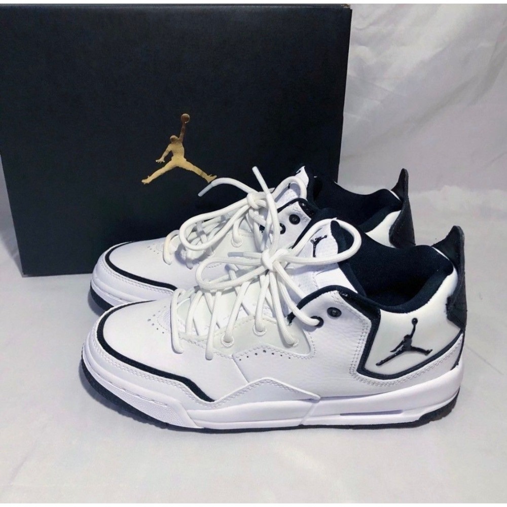 SY】預購JORDAN COURTSIDE 23 復古籃球鞋白黑AR1000-100 - 【S·Y】選貨店