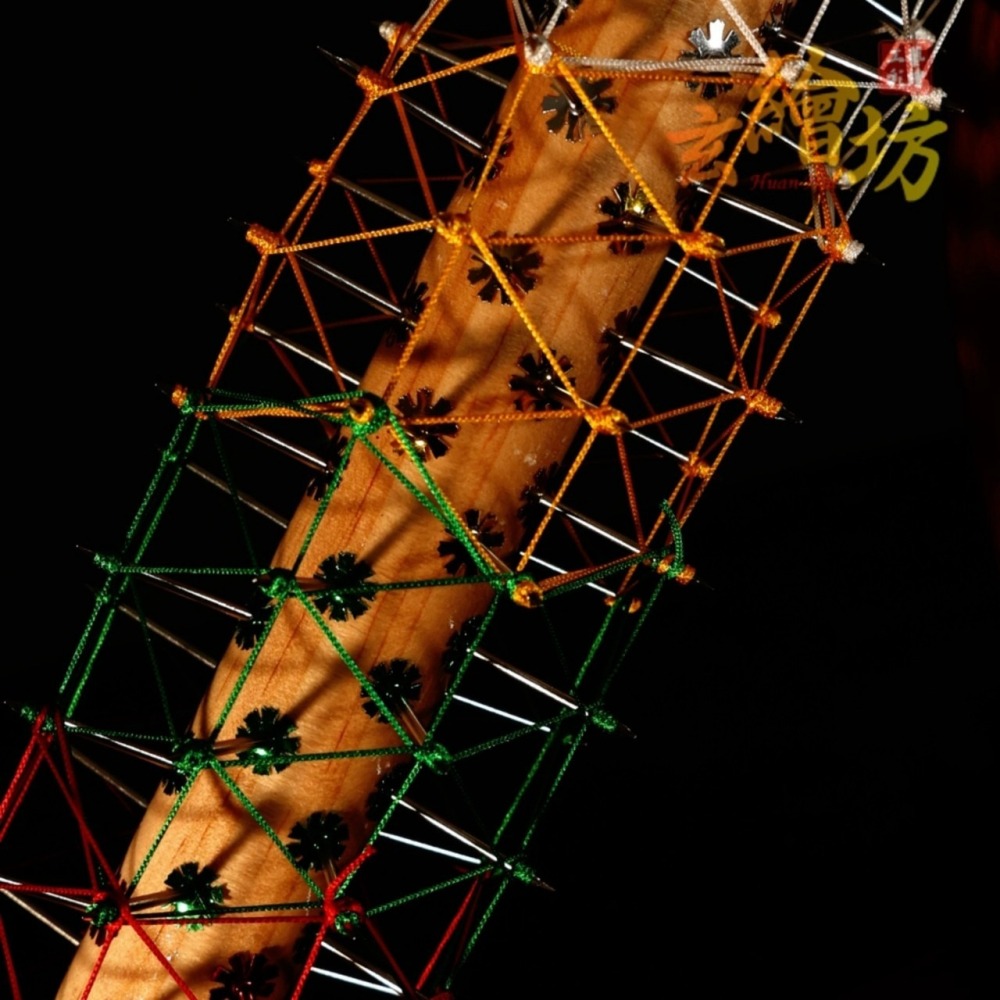 [玄繪藝術彩繪坊]釘棍-乩身五寶兵器-細節圖3