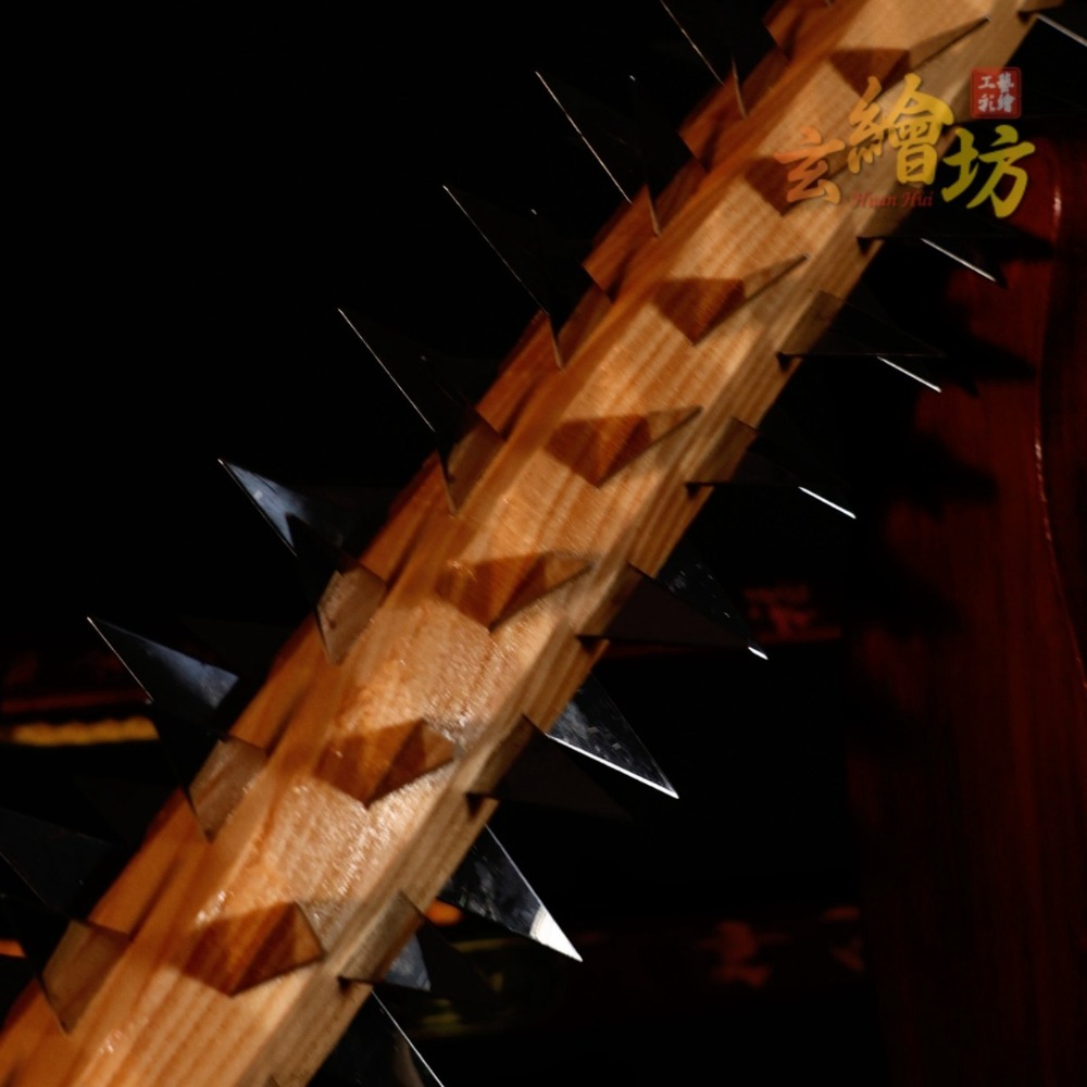 [玄繪藝術彩繪坊]角棍-乩身五寶兵器-規格圖11