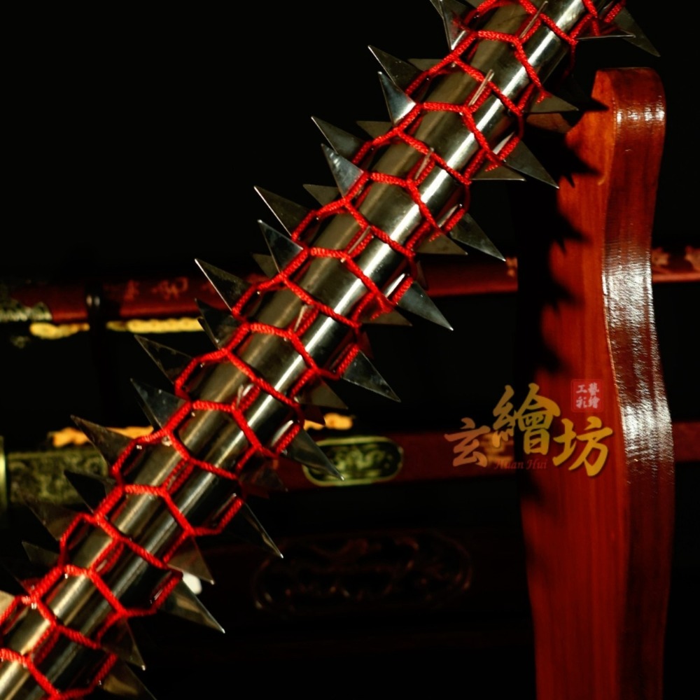 [玄繪藝術彩繪坊]角棍-乩身五寶兵器-規格圖11