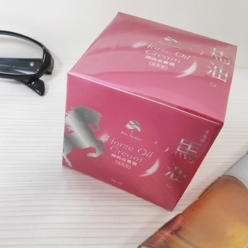 馬油潤膚滋養霜-清爽型20ml【昆娜】富強森 質地豐盈 加油滋潤 適合油性、外油內乾膚質或夏季保養 肌膚吸收快速-細節圖3