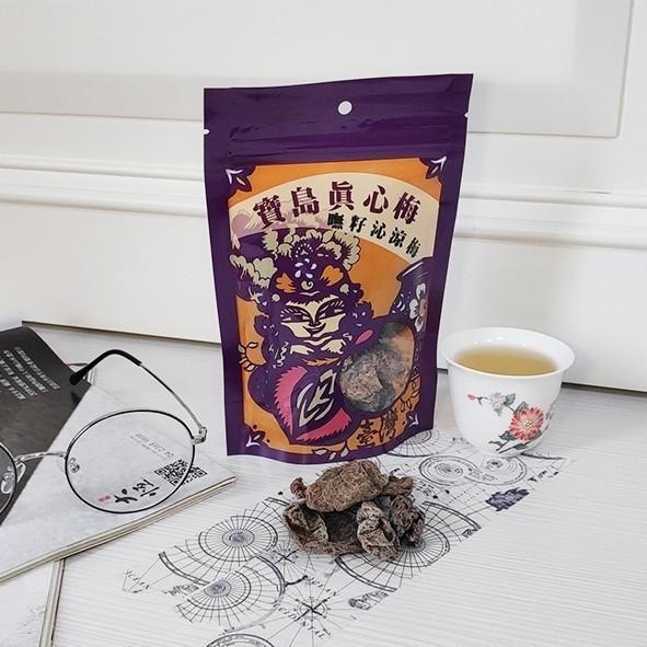 寶島真心梅-嘸籽沁涼梅【強森先生】果乾 富強森  無籽梅  肉 去籽好食用 漢方製作回甘 薄荷清涼扎實梅肉-細節圖2