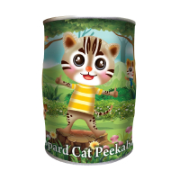 【躲貓貓】石虎彩繪存錢筒糖果罐 (四種糖果任選一) 台灣特色石虎 讓你的小孩歡樂存錢