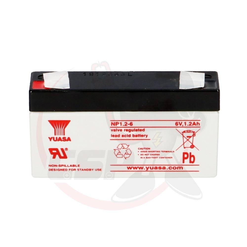 YUASA NP1.2-6鉛酸電池6V1.2Ah 不斷電系統 UPS 辦公設備 電腦終端機 POS系統機器-細節圖8