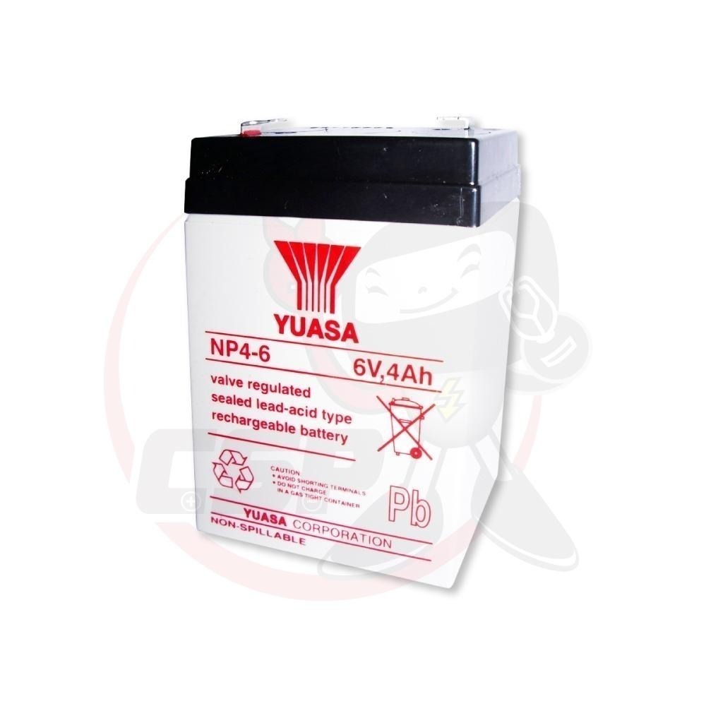 NP4-6 【YUASA】全新貨 深循環電池 密閉式電池 童車電池 不斷電系統 電子秤 6V4Ah 緊急照明 實體店面-細節圖10