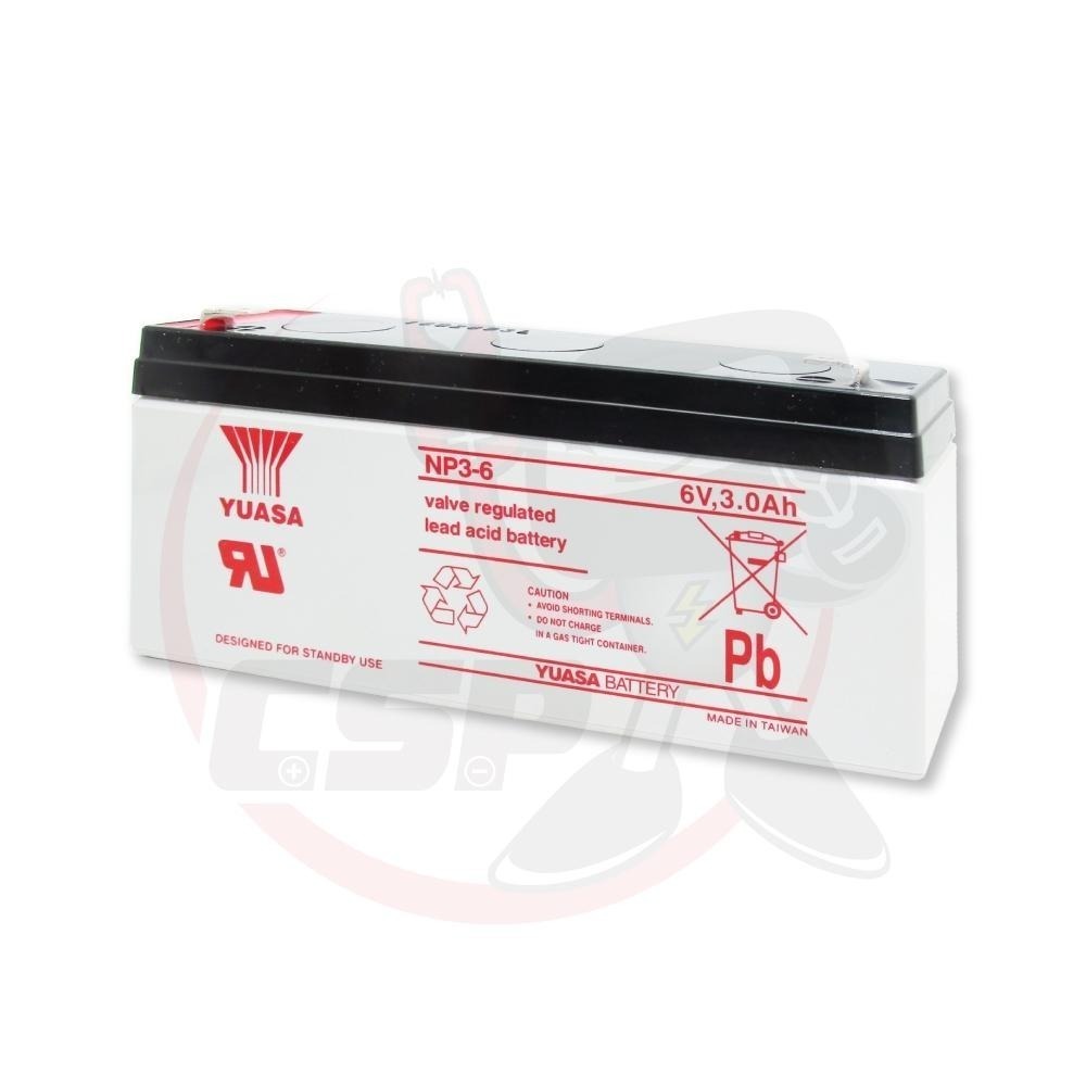 YUASA NP3-6 密閉電池  6V3AH 6V，3AH 精密儀器 電子秤 電子磅秤 醫療儀器 湯淺-細節圖8