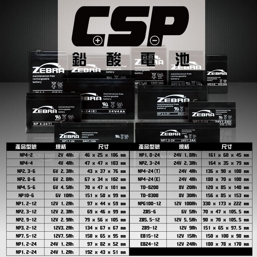 ZEBRA NP3.2-12 鉛酸電池 12V3.2Ah電動車 發電機 汽車 維修實驗 無線電機 露營 模型 UPS-細節圖3