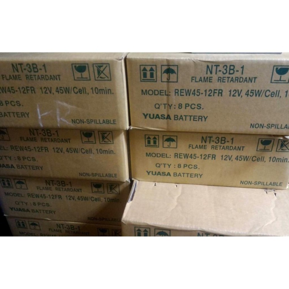 24H(快速出貨) 湯淺REW45-12 蓄電池 UPS 高效能 小馬達 監視系統 交換機 12V45w/cell-細節圖4