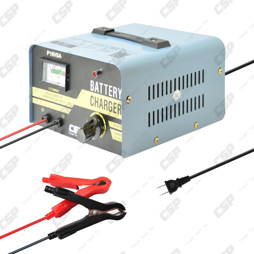 CSP P1608 汽機車電池救星 16V8A 足功率輸出 過載跳脫 農機設備 快速充電 修復汽車電池 台灣設計-細節圖5