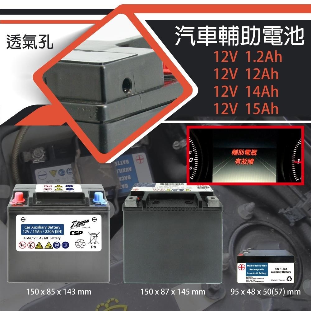 【CSP】LAND ROVER 汽車輔助電瓶12V15AH XF XJ XE 輔助電池更換 MPS 15-細節圖3