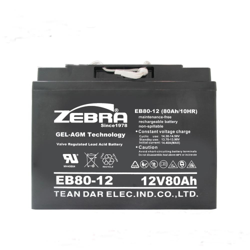 ZEBRA 電動自行車 EB80-12膠體電池12V80Ah 電動機車 代步車 輔助車 電池更換 電池DIY