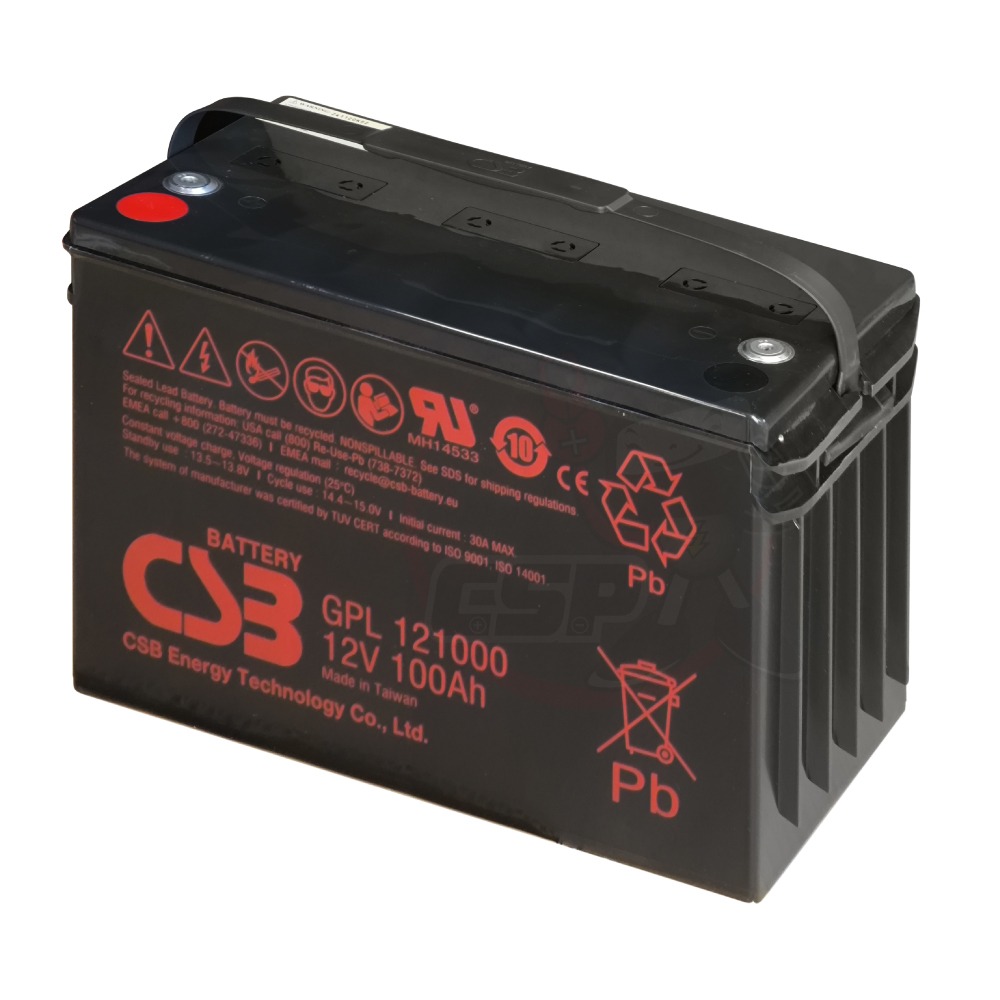 GPL121000 12V100Ah 備用電源 緊急照明 太陽能電源 逆變器 夜市擺攤 魚塭用電-細節圖9