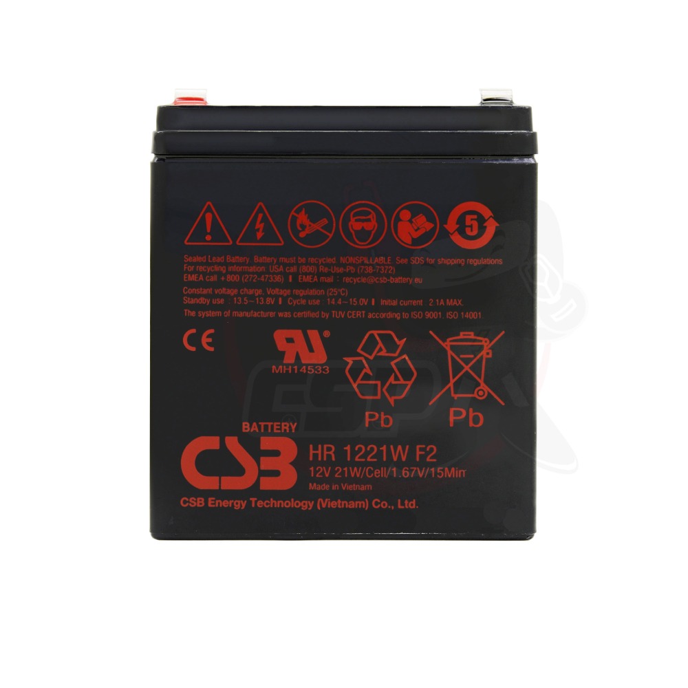 HR1221W F2 希世比 CSB 12V21W 不斷電系統 UPS 高率型蓄電池 CSB 神戶電池 NPH5-12-細節圖10