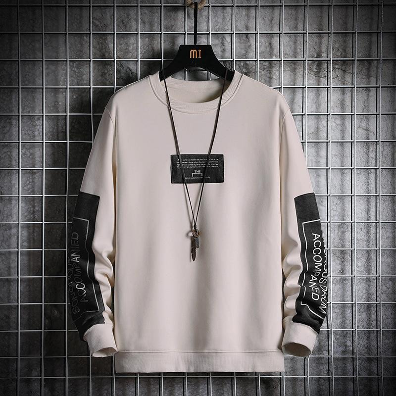 【黃道宙域】彈性 長袖上衣 簡單 個性 風格 韓版 打底 秋冬 彈性 男裝 男士 上衣 長袖 T恤 長T 寬鬆 好穿舒適-細節圖6