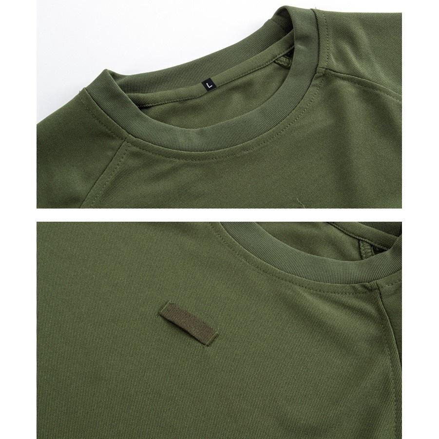 【黃道宙域】夏季 排汗運動上衣 排汗 t恤 速乾衣 吸溼排汗衣 訓練上衣 男生 t恤長袖t恤 男生運動長袖t恤 運動排汗-細節圖9