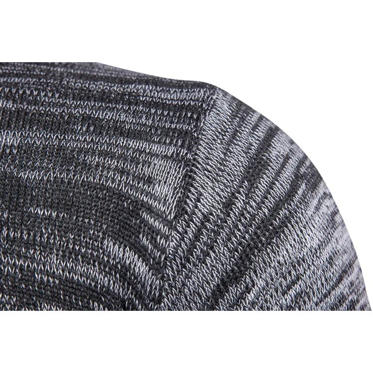 【黃道宙域】男士毛衣 圓領 針織 漸變色 保暖 長袖T恤 長袖上衣 休閒 長袖針織毛衣 男生上衣 男裝-細節圖6