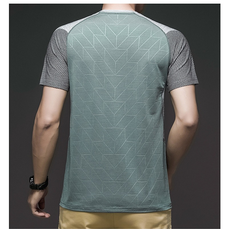 【黃道宙域】男生短袖 T恤 男生上衣 運動上衣 薄款速乾 舒適上衣 運動T恤 排汗 訓練 機能上衣 運動衣物-細節圖2