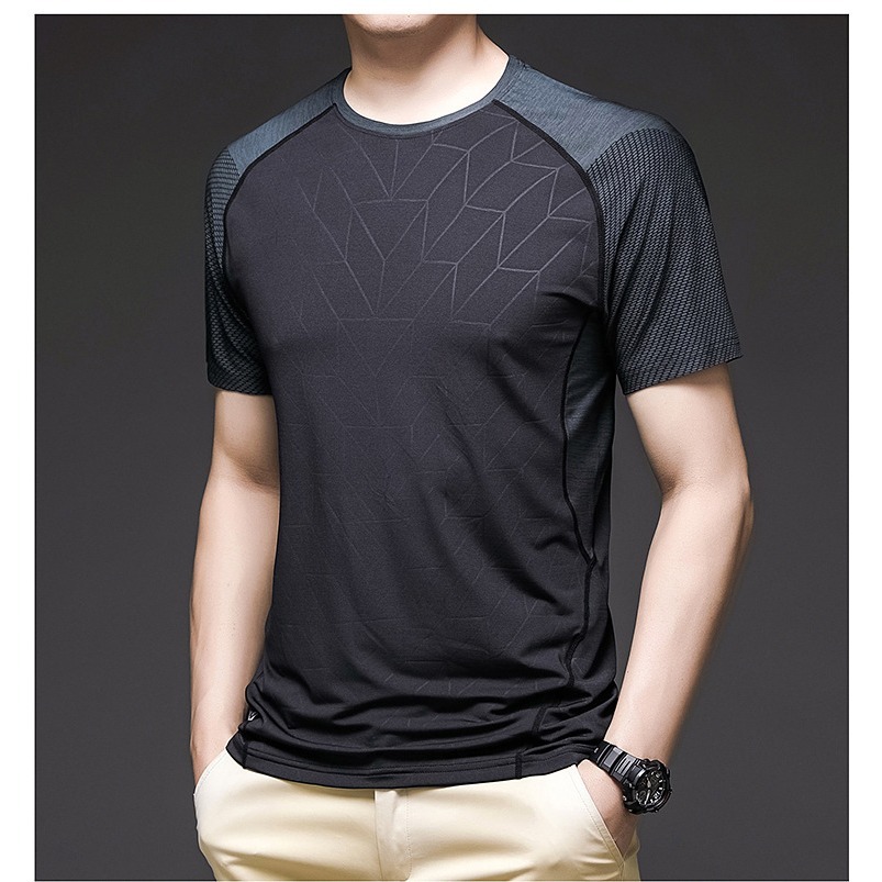 【黃道宙域】男生短袖 T恤 男生上衣 運動上衣 薄款速乾 舒適上衣 運動T恤 排汗 訓練 機能上衣 運動衣物-細節圖7