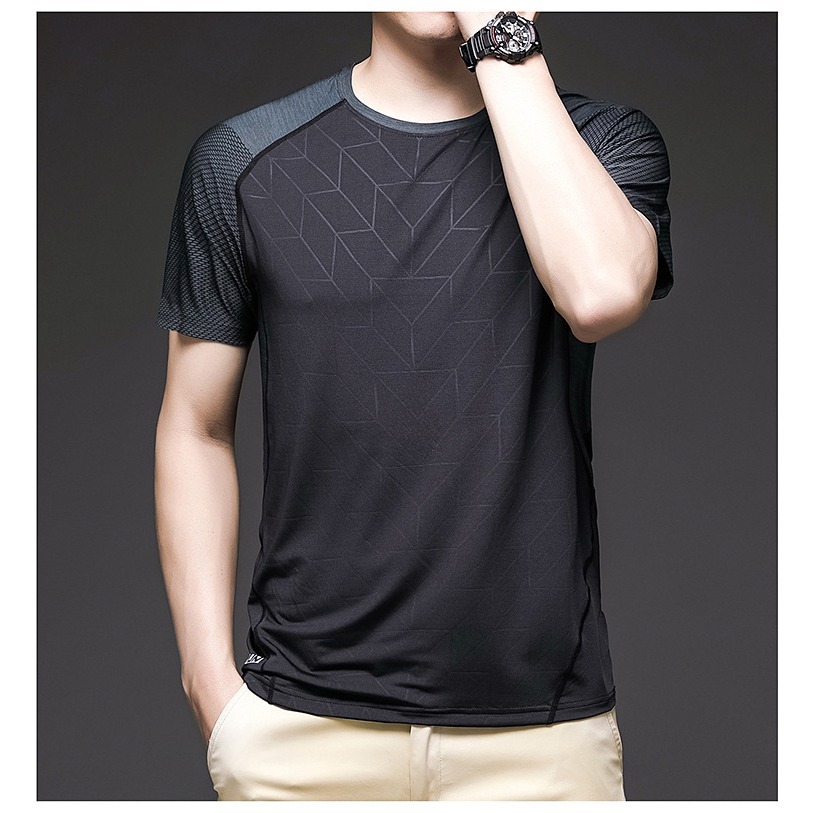 【黃道宙域】男生短袖 T恤 男生上衣 運動上衣 薄款速乾 舒適上衣 運動T恤 排汗 訓練 機能上衣 運動衣物-細節圖8
