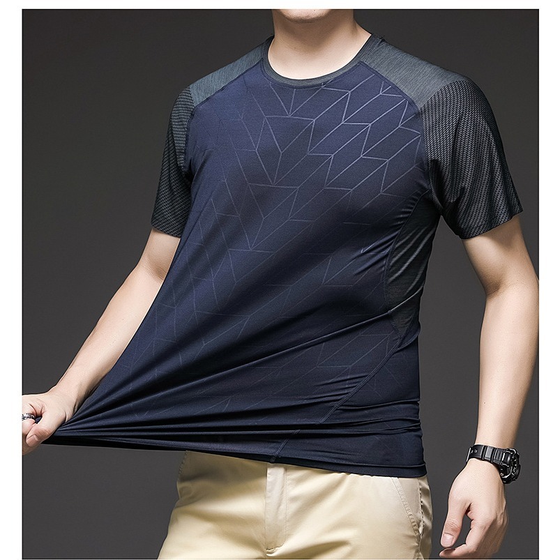 【黃道宙域】男生短袖 T恤 男生上衣 運動上衣 薄款速乾 舒適上衣 運動T恤 排汗 訓練 機能上衣 運動衣物-細節圖10