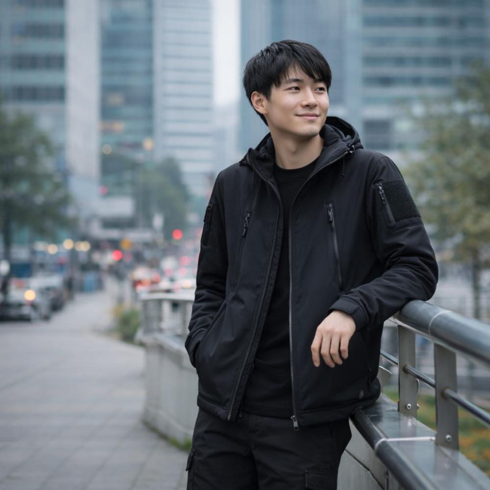 【ROWAN】戰術級機能防潑水連帽外套｜城市戶外工裝風 軟殼 衝鋒衣 軍事迷 防風防雨 機能 裝備 保暖 風衣 服飾-細節圖2