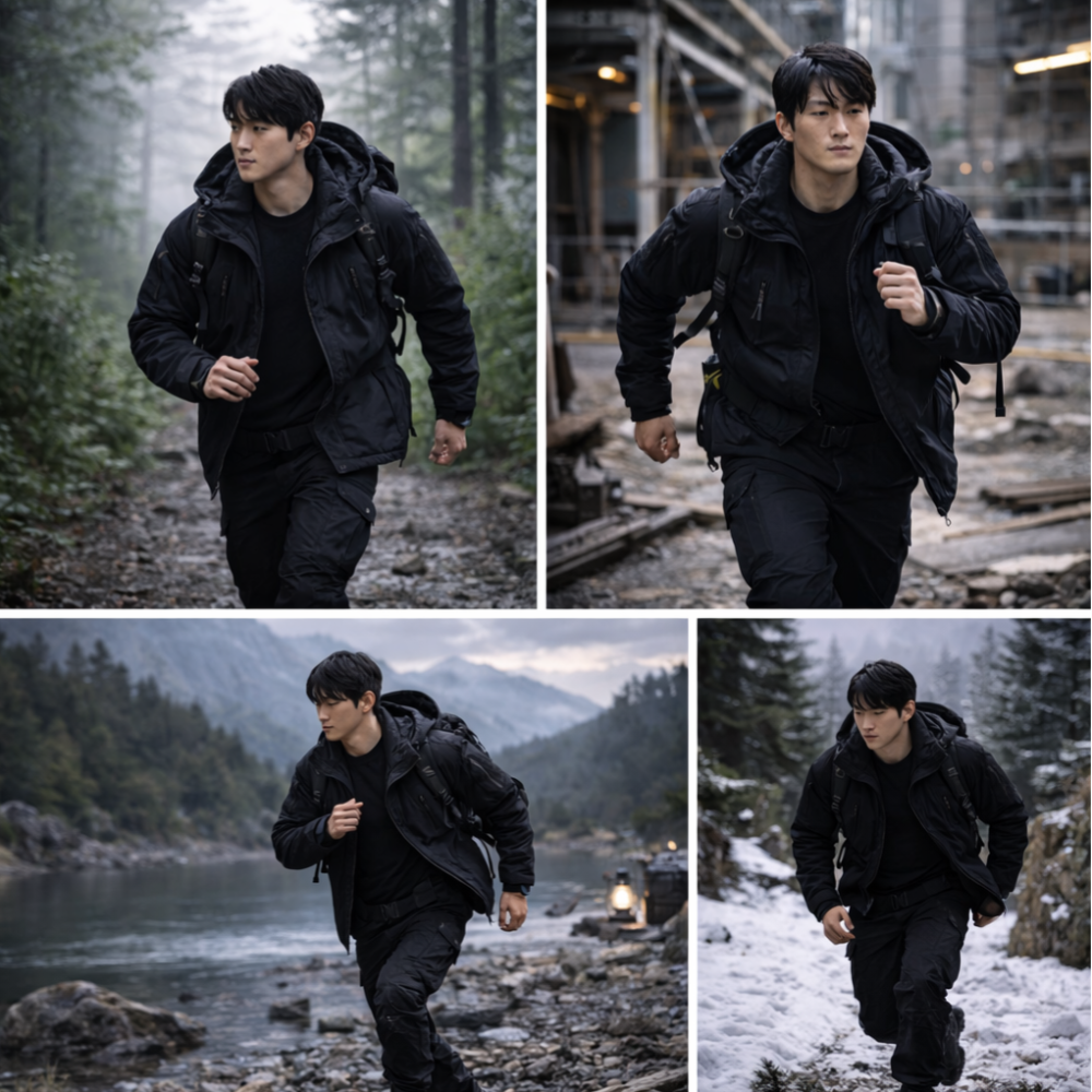 【ROWAN】戰術級機能防潑水連帽外套｜城市戶外工裝風 軟殼 衝鋒衣 軍事迷 防風防雨 機能 裝備 保暖 風衣 服飾-細節圖3