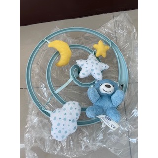 二手 Chicco 多功能床頭古典音樂鈴-藍色-細節圖2