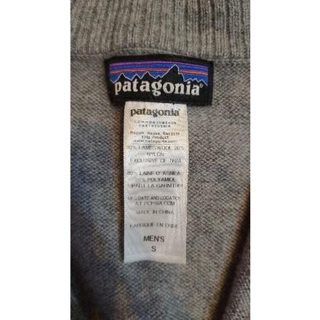 Patagonia Lambswool Zip Sweater 羊毛 上衣 男 毛衣-細節圖2