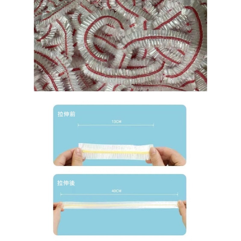 【Qmoney】彩虹便利快捷食品級保鮮膜套-細節圖5