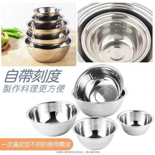 【Qmoney】不鏽鋼萬用調理盆五件套-細節圖2