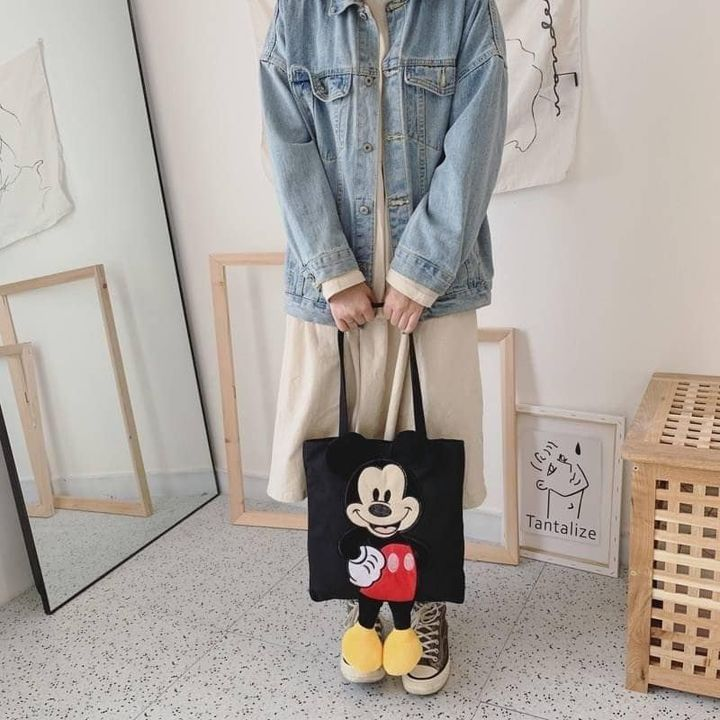 可愛米奇娃娃 手提立體肩背包-細節圖3