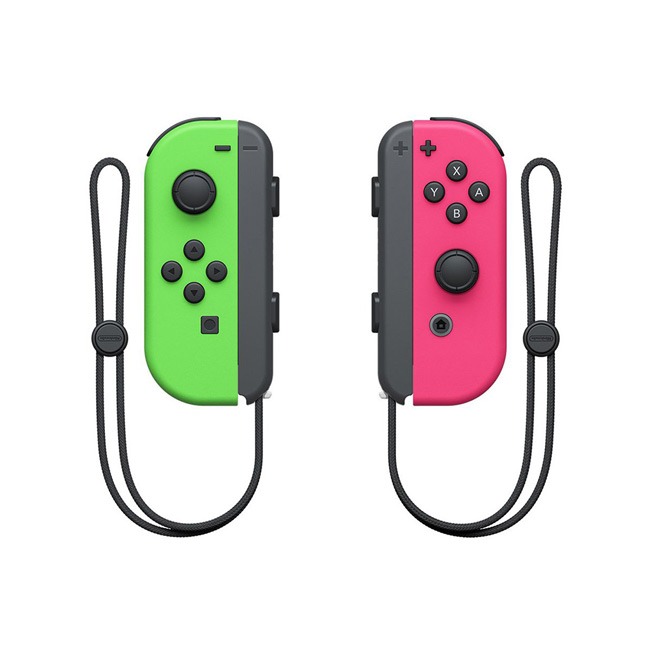 NS Joy-Con (L)/(R) 控制器組 電光綠／電光粉紅-細節圖2