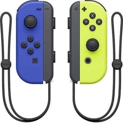 NS Joy-Con (L)/(R) 控制器組 藍／電光黃-細節圖2
