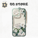 QQ-沉靜山茶花手機殼 iphone 15