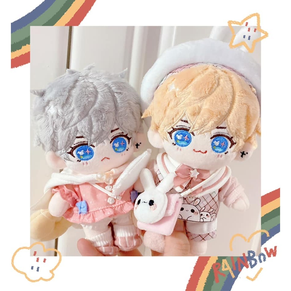 ❤  全新對娃衣服 ❤  戀與製作人 周棋洛 棉花娃 小曲奇 小威風 戀與 娃衣 呵總 15cm 棉花娃娃 Helios-細節圖3